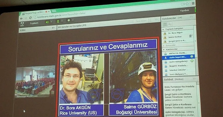 Aydınlı öğrenciler NASA bağlanarak Türkiye rekoru kıracak