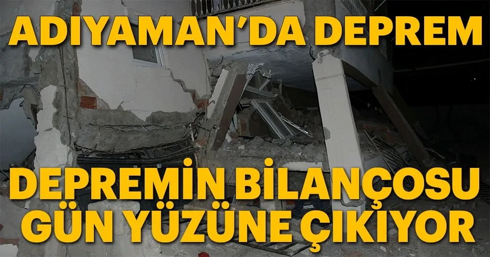 Son dakika haber: Adıyaman'da deprem! - Son Dakika Haberler