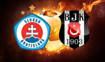 UEFA Avrupa Ligi Slovan Bratislava - Beşiktaş maçı saat kaçta hangi kanalda? Slovan Bratislava Beşiktaş maçı ne zaman?
