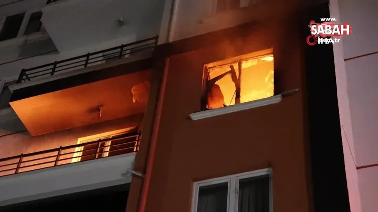 Eşiyle tartışan öfkeli koca evini ateşe verdi