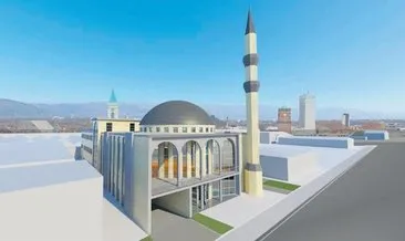 Karlsruhe’de minareli caminin temeli atıldı