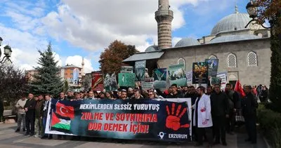 Erzurum’da Yahya Sinvar için gıyabi cenaze namazı kılındı #erzurum