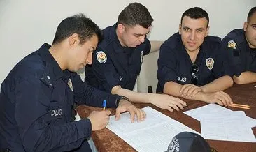 Aydın’da polisler kan bağışında bulundu