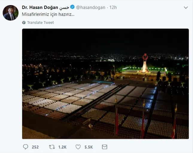 Külliye'den tarihi tören öncesi ilk fotoğraf - 1