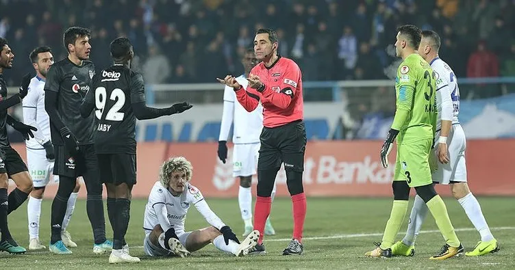 MAÇ SONUCU Erzurumspor 3 - 2 Beşiktaş