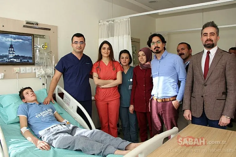 15 yaşındaki genç, Şemdinli’de ilk kez yapılan ameliyatla hayata tutundu