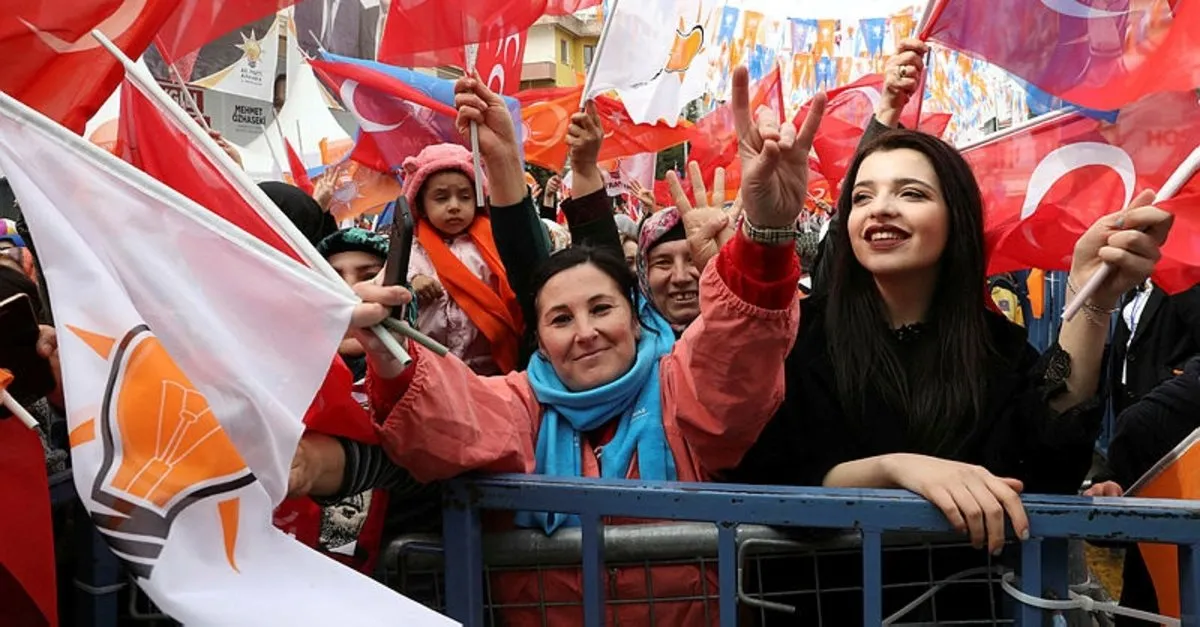 AK Partili kadınlar 31 Mart’a hazır