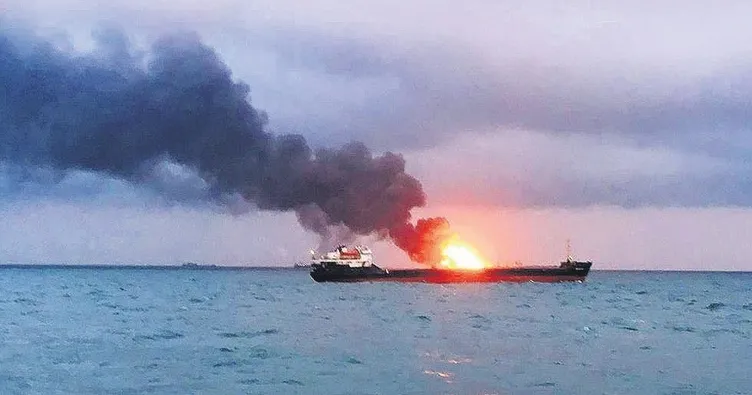 Kerç Boğazı’nda gemi faciası