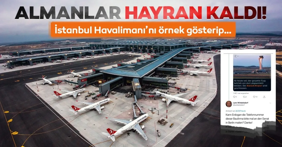 Istanbul Havalimani Ni Ornek Gosteren Alman Vatandasi Berlin Havalimani Icin Ulkesindeki Politikacilara Yuklendi Ekonomi Haberleri