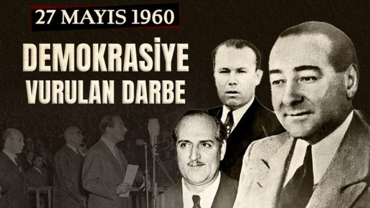 Demokrasi tarihinin kara lekesi! 27 Mayıs 1960 darbesi Demokrasi tarihinin kara lekesi! 27 Mayıs 1960 darbesi
