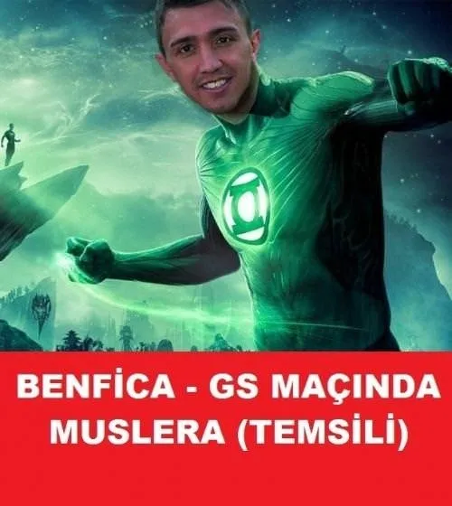Sosyal medyada Benfica-Galatasaray maçı caps’leri.