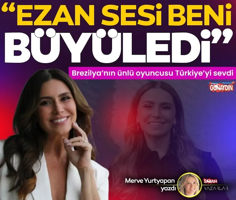 Ezan sesi beni büyüledi