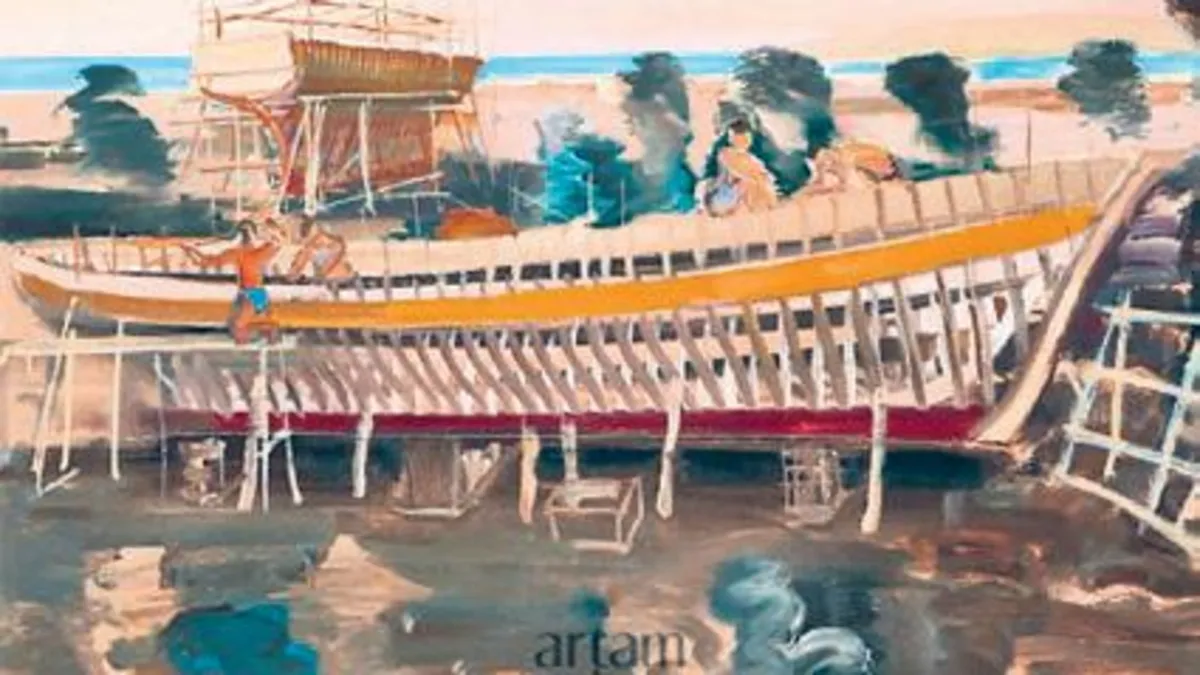 ‘Günbatımındaki Tekneler’ için 2 milyonluk teklif ‘Günbatımındaki Tekneler’ için 2 milyonluk teklif