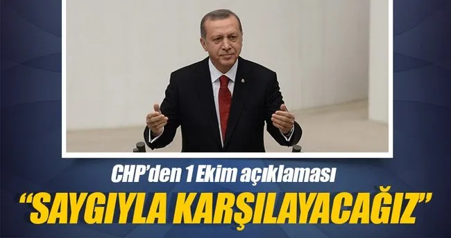 CHP Meclis’te Cumhurbaşkanı’nı karşılayacak