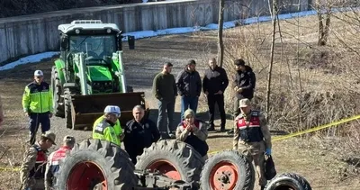 Devrilen traktör sürücüsü hayatını kaybetti #ardahan