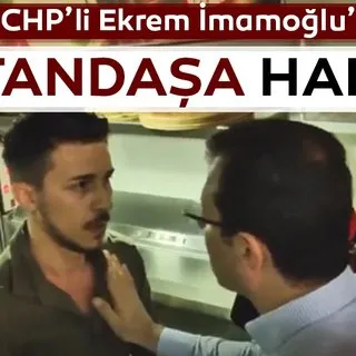 Son dakika haberi: CHP'li Ekrem İmamoğlu'ndan vatandaşa hakaret!