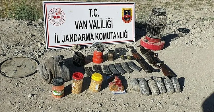 Van’da PKK operasyonunda uyuşturucu ve silah ele geçirildi