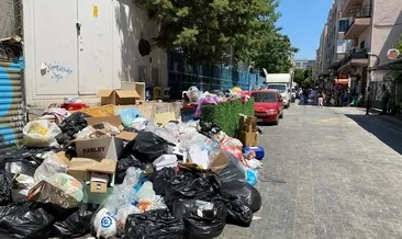 Etrafa pis kokular yayıldı: Yine İzmir yine çöp dağları...