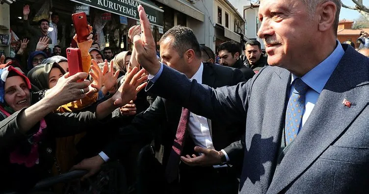 Cumhurbaşkanı Recep Tayyip Erdoğan cuma namazını Eyüpsultan Camii’ne geldi