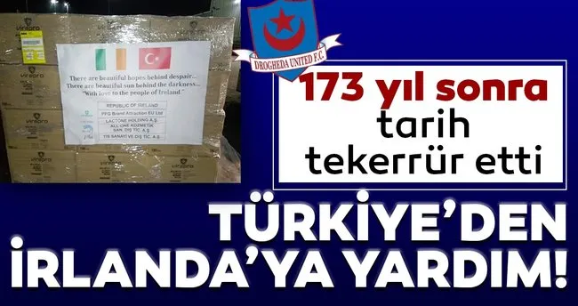 Turkiye Den Irlanda Ya Yardim Eli 173 Yil Sonra Bir Kez Daha Dunya Haberleri
