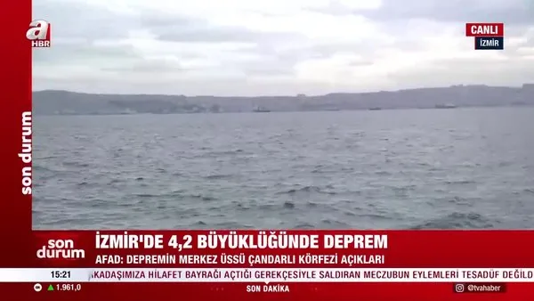 SON DAKİKA: AFAD duyurdu! İzmir'de 4.2 büyüklüğünde korkutan deprem | Video