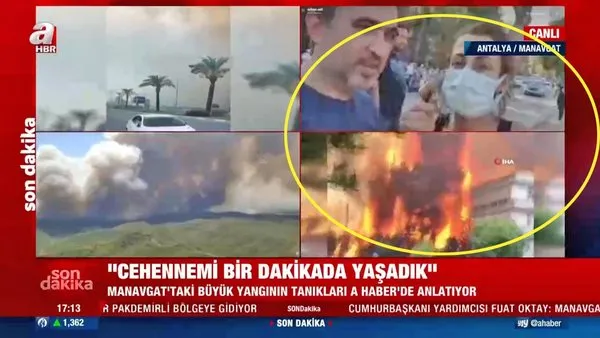 Antalya Manavgat'ta büyük yangın! 