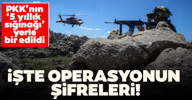 PKK’nın 5 yıllık sığınağı yerle bir