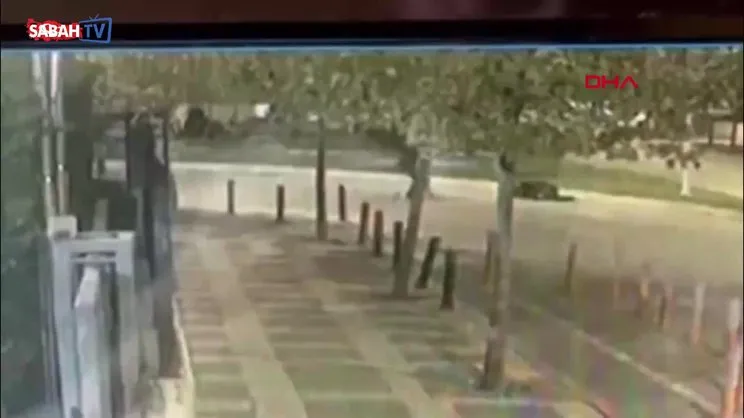 Silahını bekçilere doğrulttu, ayağından vurularak yakalandı | Video