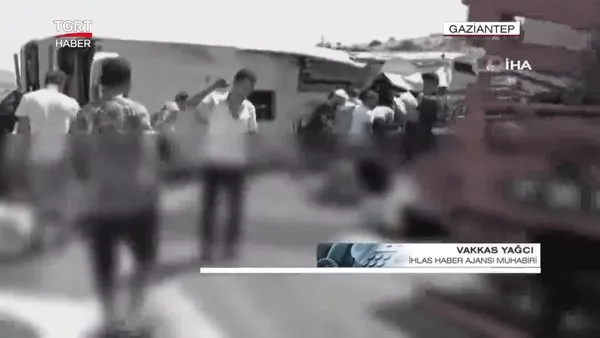 İHA muhabirinin zor anları: Gaziantep’te yaşanan kazayı anlatırken gözyaşlarına boğuldu!  | Video
