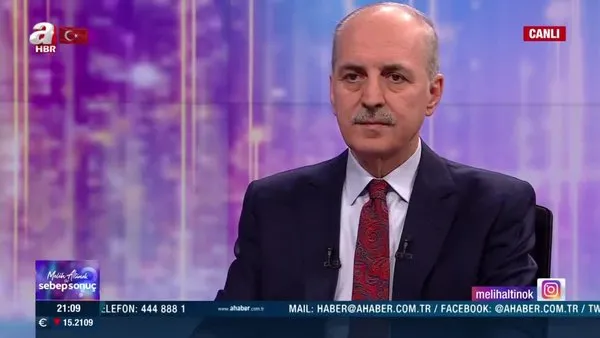 Son dakika: AK Partili Numan Kurtulmuş'tan A Haber'e önemli açıklamalar | Video