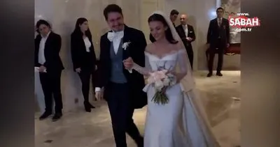 Perihan Savaş’ın oğlu Savaş Zafer ile Melis Ketenci bugün evlendi! İşte düğünden ilk kareler! | Video