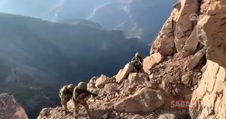 Son dakika haberi | Mehmetçik’ten nokta operasyon: İşte PKK’lı teröristlerin teslim olduğu anlar