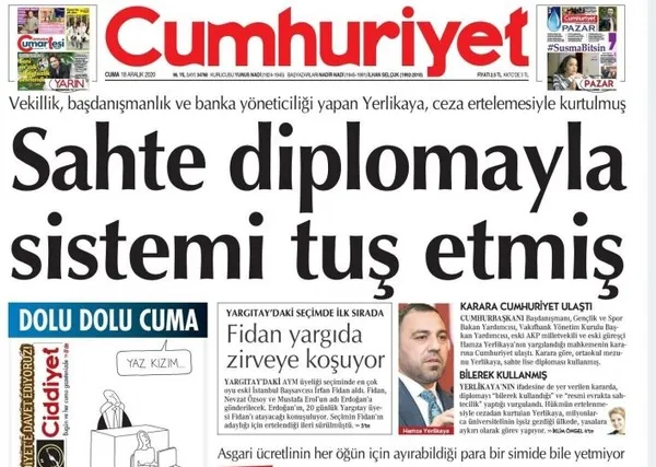 İşte Hamza Yerlikaya'ya atılan ‘Diploması Sahte’ iftirasını çürüten belgeler!