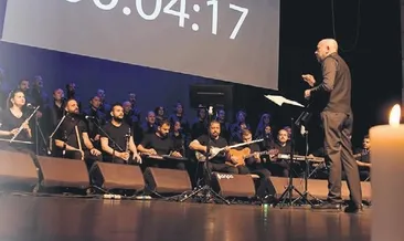 Medeniyetler Korosu’ndan aglatan konser