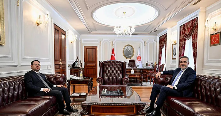 Bakan Fidan’dan, Bakan Gürlek’e ziyaret