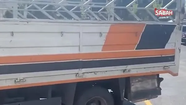 Driftçi kamyonet şoförü yakalandı | Video
