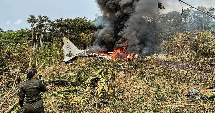 Kolombiya’daki feci uçak kazasında bilanço ağırlaştı: 66 ölü