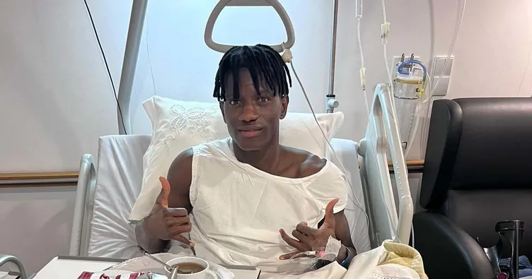 Trabzonspor’da Edgar le ameliyat edildi