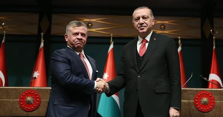 Başkan Erdoğan, Ürdün Kralı 2. Abdullah ile görüştü