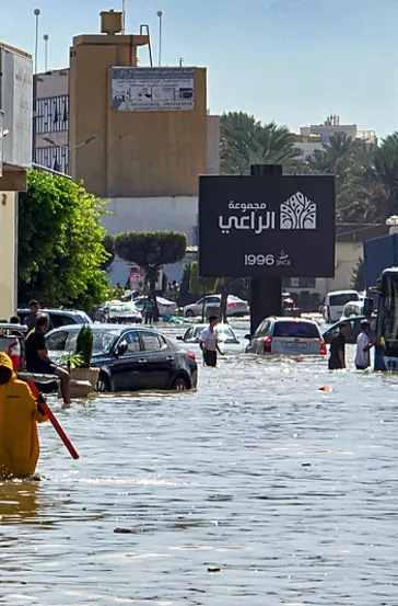 Libya’yı sel vurdu: 2 ölü