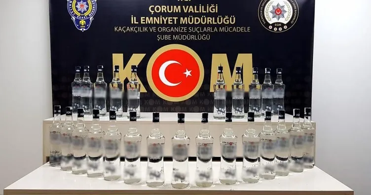 Çorum KOM şubeden 2 başarılı operasyon