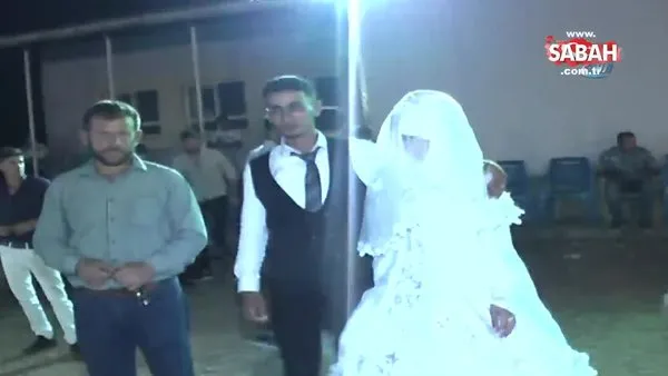 Kahramanmaraş’ta Suriyeli çifti mahalleli evlendirdi