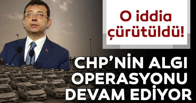 CHP’nin algı operasyonu devam ediyor! O iddia çürütüldü