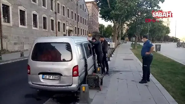 İstanbul'da kaçak midye avcıları kamerada | Video