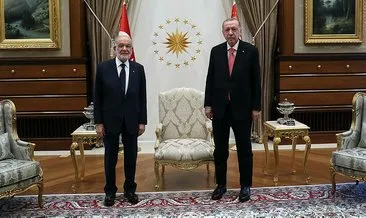 Başkan Erdoğan-Temel Karamollaoğlu görüşmesine ilişkin açıklama: Olumlu bir havada geçti
