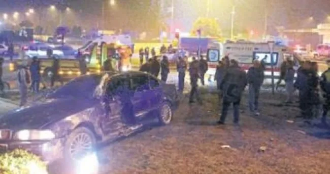 Manisa’da trafik kazası: 10 yaralı
