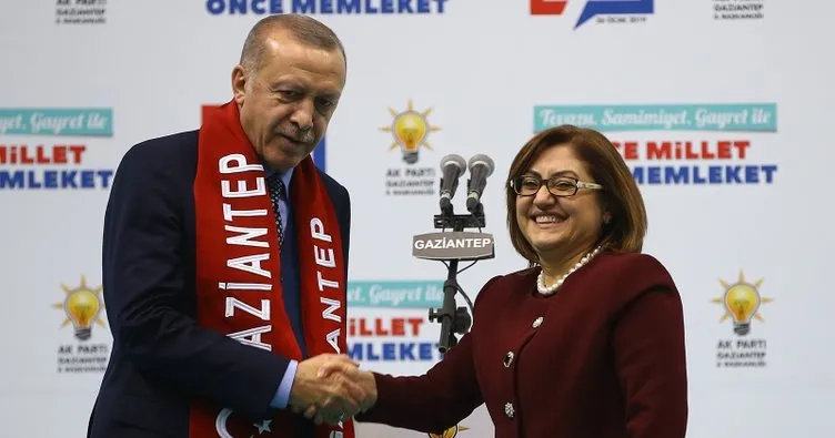 Başkan Erdoğan Fatma Şahin’i kabul etti