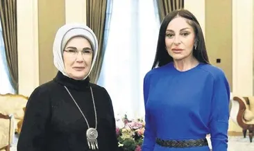 Emine Erdoğan, Aliyeva'nın doğum gününü kutladı