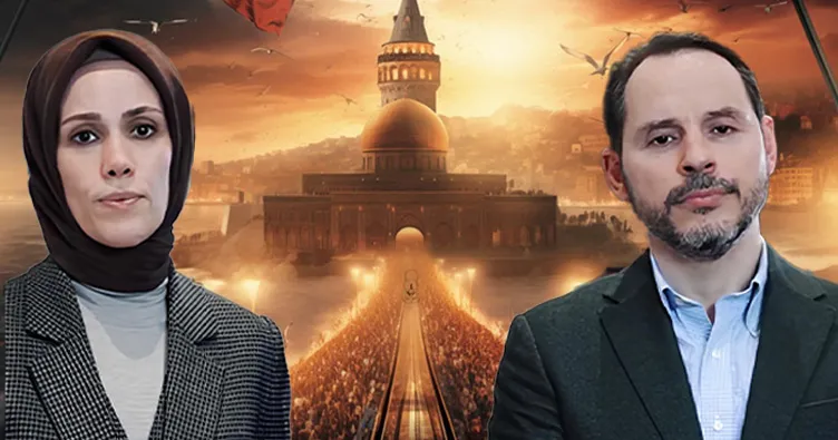 Yeni yılın ilk gününde anlamlı yürüyüş! Berat Albayrak ve eşi Esra Albayrak, herkesi Galata’ya davet etti