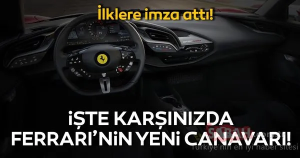 Ferrari SF90 Stradale sonunda tanıtıldı! İlklere imza atan Ferrari SF90 Stradale neler sunuyor? İşte özellikleri...
